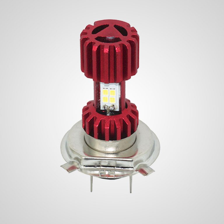 L\u00e2mpada de LED H4 \/ Fonte de Luz M\u00faltipla mais Clara (vermelho) \/ AC ...